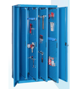 Armoire panneaux porte outils